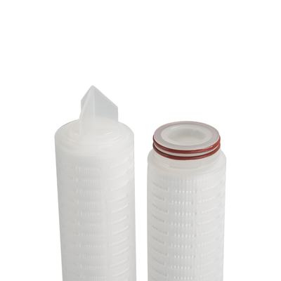 OD 68.5mm cartuccia di filtro pieghettata 1 - 5 micron per il settore idrico dell'alimento