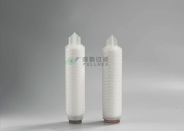 0,22 micron hanno pieghettato i pp/poliestere/cartuccia di filtro pieghettata fibra di vetro per il sistema di sicurezza del RO