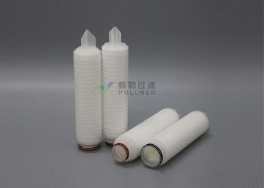 Cartuccia di filtro facoltativa dal gas di aria di lunghezza, filtri pieghettati PTFE sterili