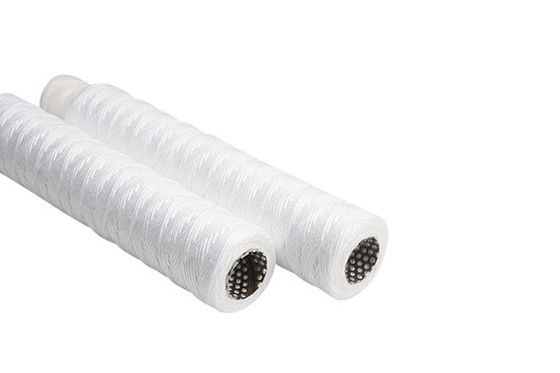 40&quot; cartucce di filtro dalla ferita della corda del cotone 5 micron per del RO dell'acqua il trattamento pre