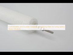 Filtro di lucidatura a condenso personalizzabile e resistente per la filtrazione dell'acqua a lunga durata