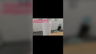 Filtro soffiato a fusione in PP.