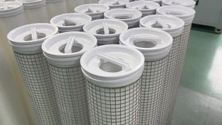 Cartuccia filtrante in acciaio inossidabile per alte temperature da 40''