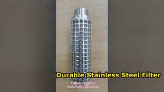 Filtrazione del gas olio con filtro a cartuccia in acciaio inossidabile