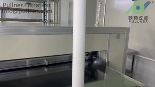Cartuccia di filtro a piatto in PP da 30 pollici per il trattamento dell'acqua RO con elevata capacità di contenimento della sporcizia
