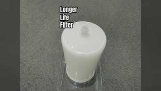 Cartuccia filtrante ad alto flusso per rivestimento continuo