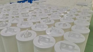 Cartuccia filtrante ad alto flusso 110 m3h Efficienza del 99,8%.