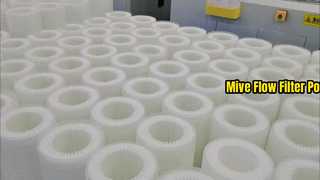 Cartuccia filtrante ad alto flusso PP Deep Pleated RO 6.6㎡