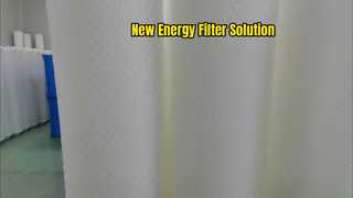 Cartuccia filtrante ad alto flusso da 60 pollici in fibra di vetro PP con efficienza del 99,8%.