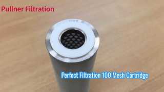 Cartuccia filtrante inox da 100 mesh