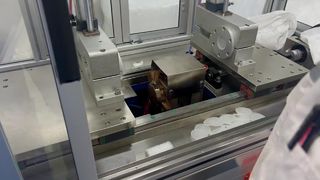 saldatrice del processo di produzione