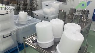 Cartuccia filtrante sacculare integrata serie PRS da 10 pollici per applicazioni di nuova energia