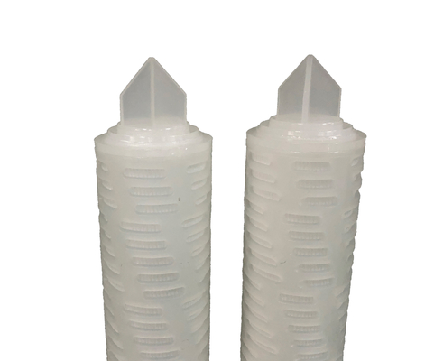 0.1 - cartuccia di filtro pieghettata pp da 20um OD 68.5mm per il trattamento delle acque del RO