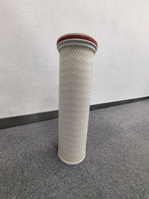 Cartuccia di filtro a piegatura ad alta efficienza da 40 pollici per la pre-filtrazione RO, con una capacità di 0,1-100 μm