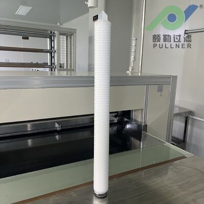 Cartuccia di filtro a piatto in PP da 30 pollici per il trattamento dell'acqua RO con elevata capacità di contenimento della sporcizia