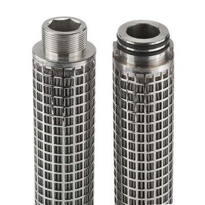 Cartuccia di filtro in acciaio inossidabile 316L con grande area di filtrazione e resistenza alle alte temperature