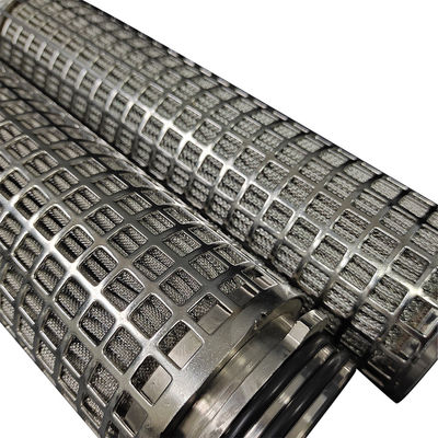 Cartuccia di filtro in acciaio inossidabile 316L con grande area di filtrazione e resistenza alle alte temperature