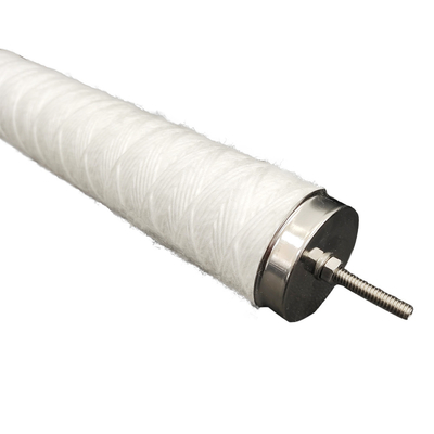 OD 60MM Cartuccia di filtrazione per ferite a stringa con nucleo di supporto in acciaio inossidabile 304/316