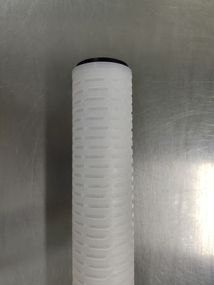 Filtro polipropilene piattato efficace da 0,22um per sistemi di filtrazione industriali