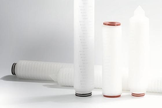 Cartuccia di filtro in PTFE completamente teflon con materiale PVDF per applicazioni resistenti ai prodotti chimici e a bassa precipitazione