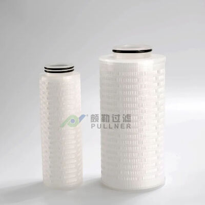 Cartuccia filtrante ad alta portata plissettata Serie 130 φ130mm con portata di 200 L/min e area di filtrazione di 2m²