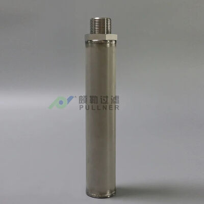 Cartuccia di filtro a maglia sinterizzata in acciaio inossidabile da 316L da 10 pollici, resistente alle alte temperature e alla corrosione per applicazioni ad alto flusso