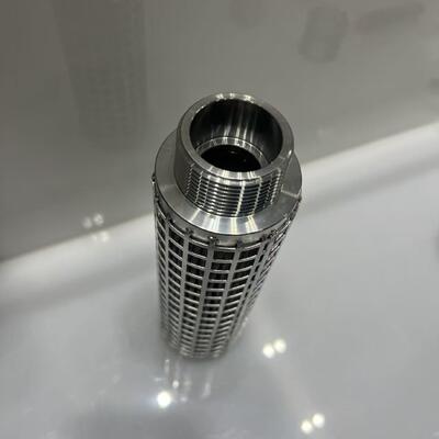 Cartuccia di filtro in fibra di acciaio inossidabile 316L resistente alle alte temperature con grande area di filtrazione