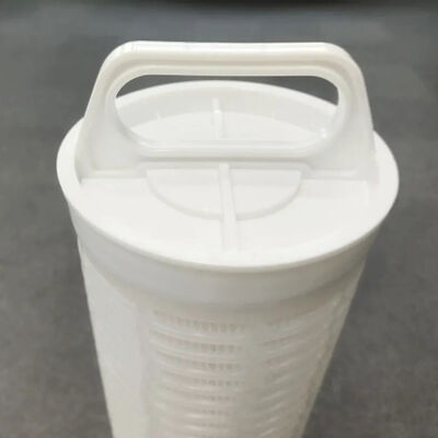 6.5 pollici 110 m3/h cartuccia di filtro ad alto flusso in polipropilene per desalinizzazione dell'acqua di mare con elevata capacità di contenimento della sporcizia