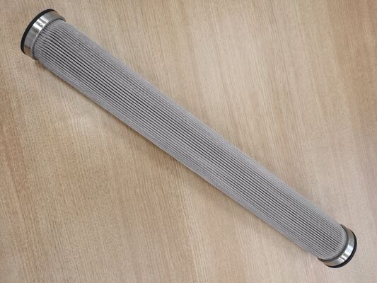 Cartuccia di filtro in fibra di feltro sinterizzata in acciaio inossidabile resistente ad alte temperature, pressione e corrosione