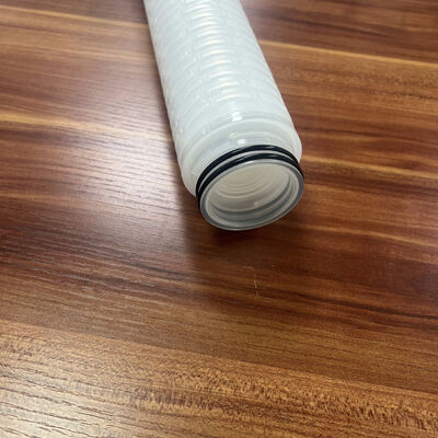 Cartuccia filtro plissettata in PP ad alto flusso da 30 pollici con media in polipropilene da 0,45 um per filtrazione dell'acqua