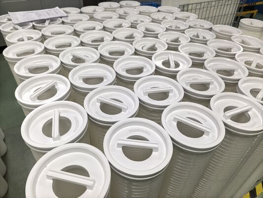 Cartuccia filtro ad alto flusso da 60 pollici in materiale PP per filtrazione di acqua di mare