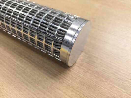 Cartuccia di filtro in acciaio inossidabile 316L con grande area di filtrazione e resistenza alle alte temperature
