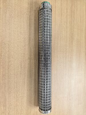Cartuccia di filtro in acciaio inossidabile 316L con grande area di filtrazione e resistenza alle alte temperature