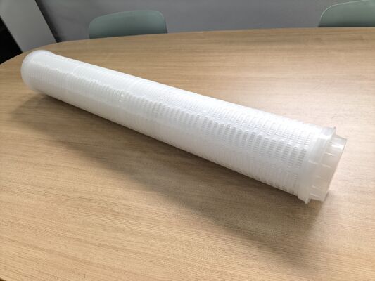 Cartuccia plissata in polipropilene ad alto flusso per filtrazione dell'acqua di mare