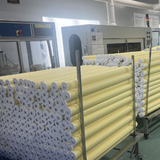 Cartuccia di filtro di rimozione dell'olio di fibra di vetro con tappo di localizzazione a stella singola e aperta per SOE e doppio anello O per acque reflue industriali