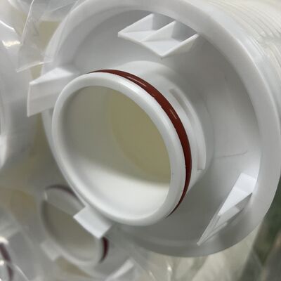 Cartuccia filtrante ad alto flusso serie PHFM Filtro prefiltrante RO pieghettato da 6,5 ​​pollici di diametro con grande area di flusso