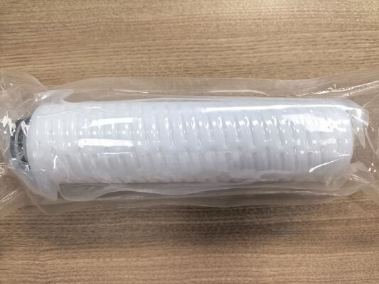 Cartuccia di filtro PVDF resistente alla corrosione con resistenza ad alte temperature e membrana idrofila in PTFE per filtrazione chimica