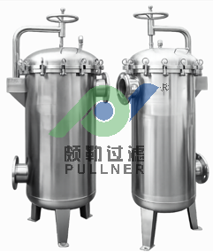 Cassa di filtro ad alto flusso multicartuccia SS304/316L certificata ISO per pretrattamento RO e trattamento delle acque industriali