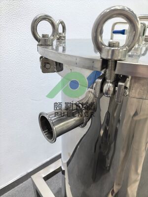 Cassa di filtro ad alto flusso multicartuccia SS304/316L certificata ISO per pretrattamento RO e trattamento delle acque industriali