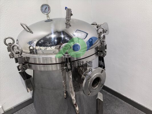 Cassa di filtro ad alto flusso multicartuccia SS304/316L certificata ISO per pretrattamento RO e trattamento delle acque industriali