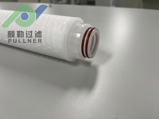 Cartuccia filtro membrana PES ad alto flusso da 40 pollici 0,22 um per filtrazione finale di alimenti e bevande