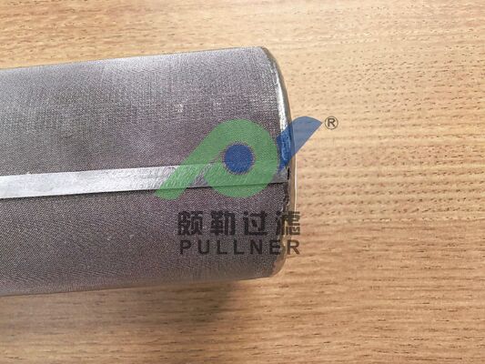 Cartuccia di filtro in acciaio inossidabile con filtro a maglia metallica da 120 maglie per elevata resistenza meccanica e resistenza alle temperature