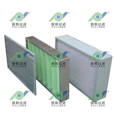 Filtro d'aria compatto V-Bank con mini-V-Bank rivestito per filtrazione ad alta efficienza e gradi di efficienza personalizzabili