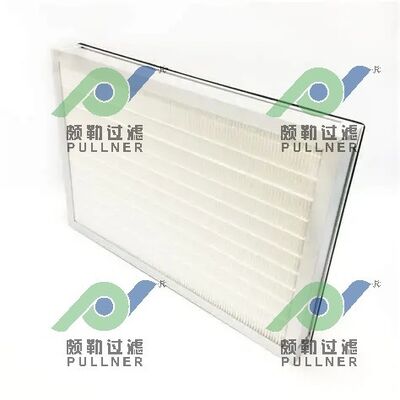 Filtro d'aria a pannello per sistemi HVAC e ventilazione con filtrazione ad alta efficienza e gradi di efficienza personalizzabili