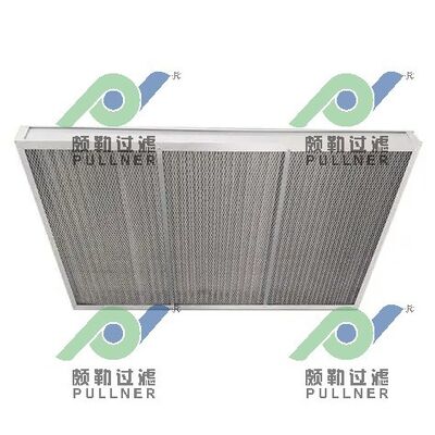 Filtro d'aria a pannello per sistemi HVAC e ventilazione con filtrazione ad alta efficienza e gradi di efficienza personalizzabili