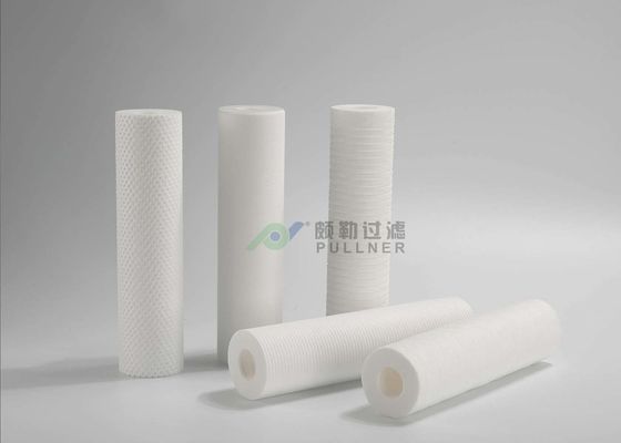 Cartucce di filtro dell'aria industriale da 115 mm OD Pressione massima 21C Filtrazione a carico pesante